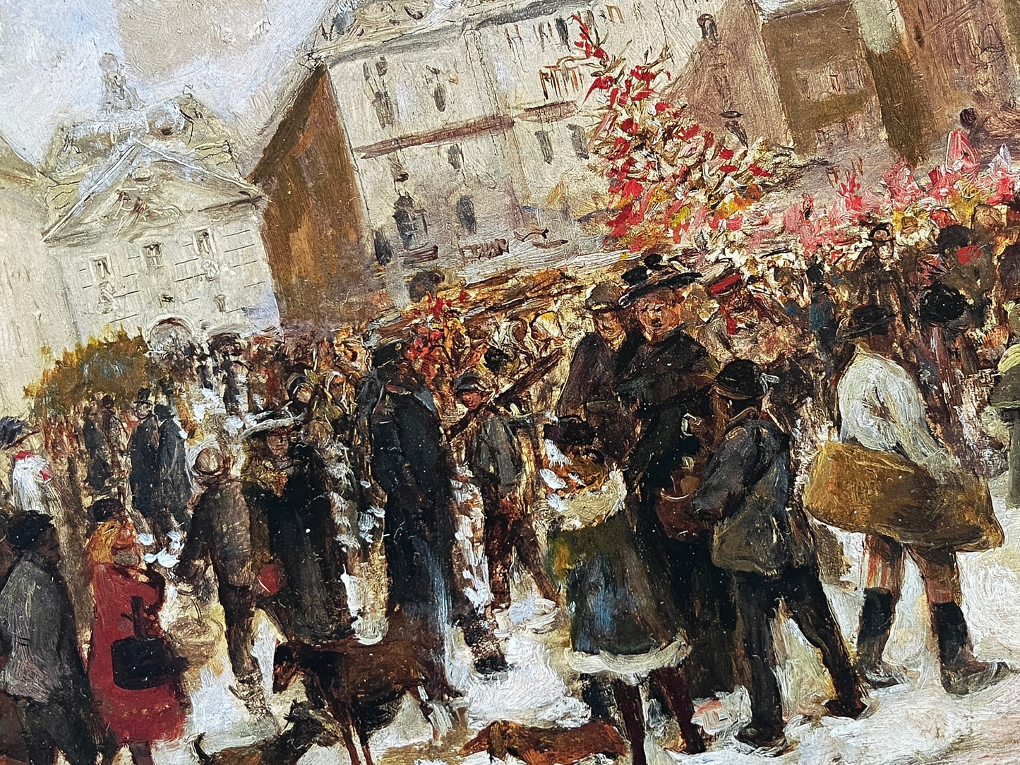 Christmas Market Art Print (A4 & A3)
