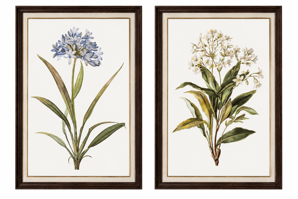 Wildflowers on Linen