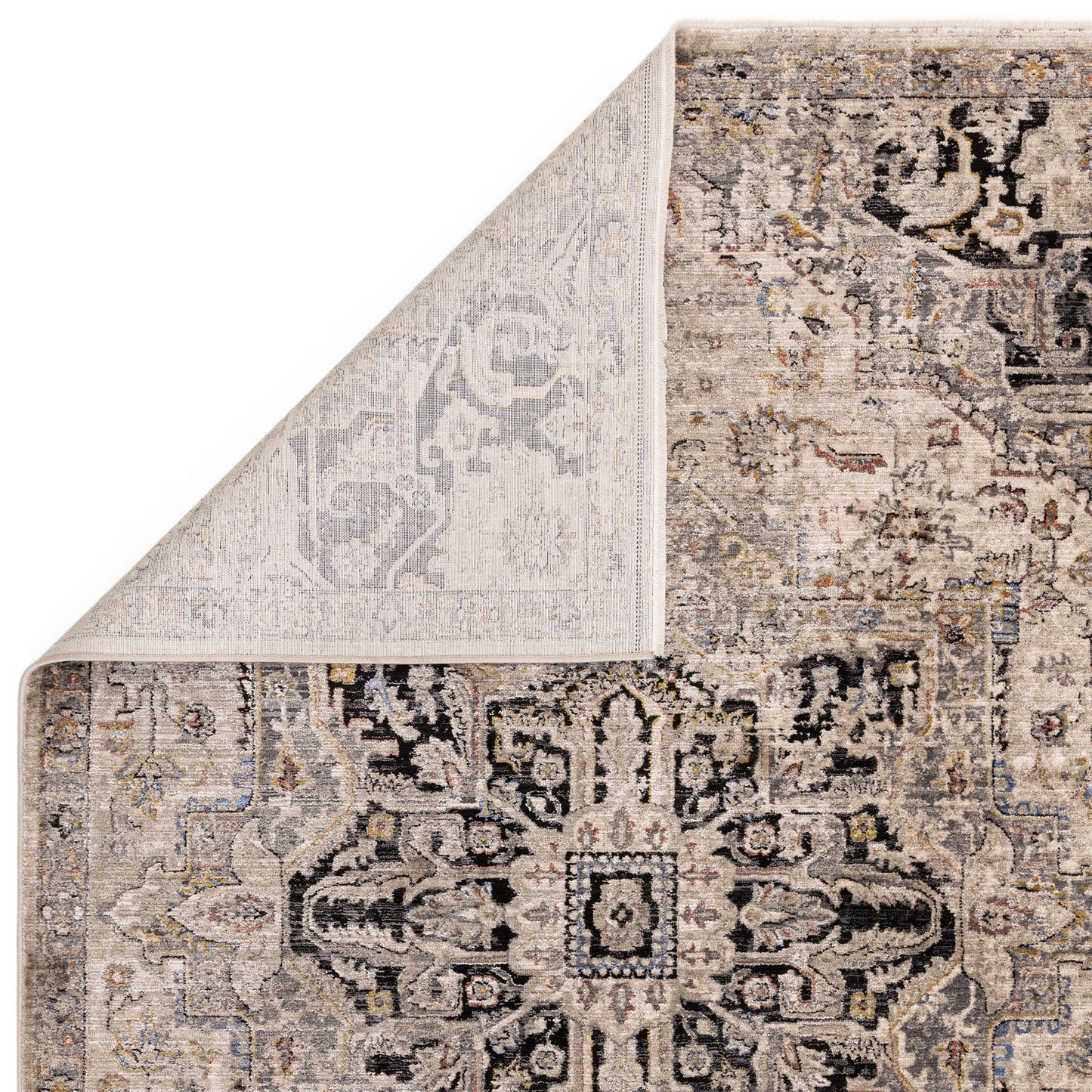 ZEA Rug - Neutral/ Black