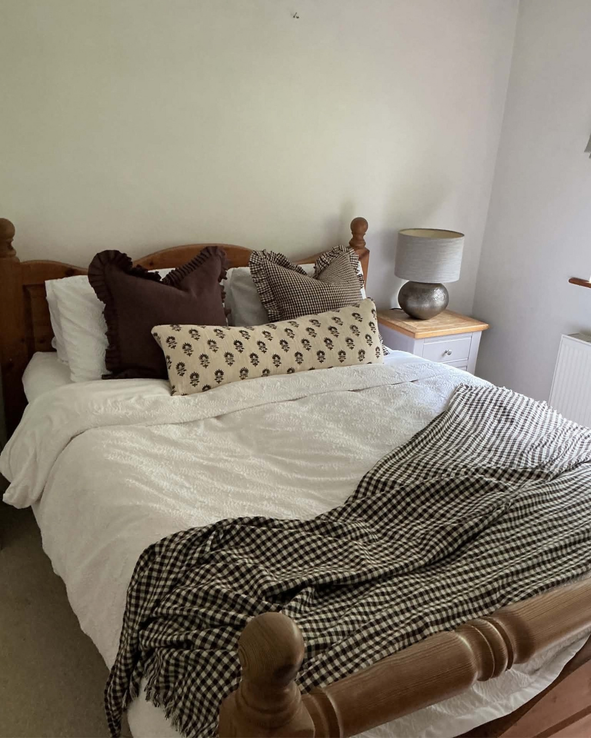 Lara Hand Block Printed Lumbar Cushion