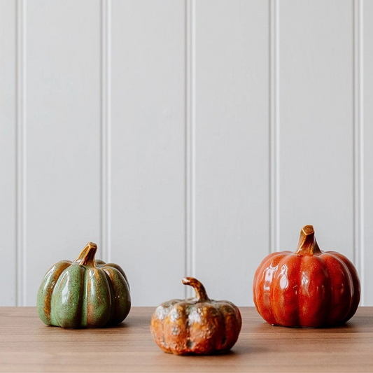 Handmade Ceramic Pumpkins