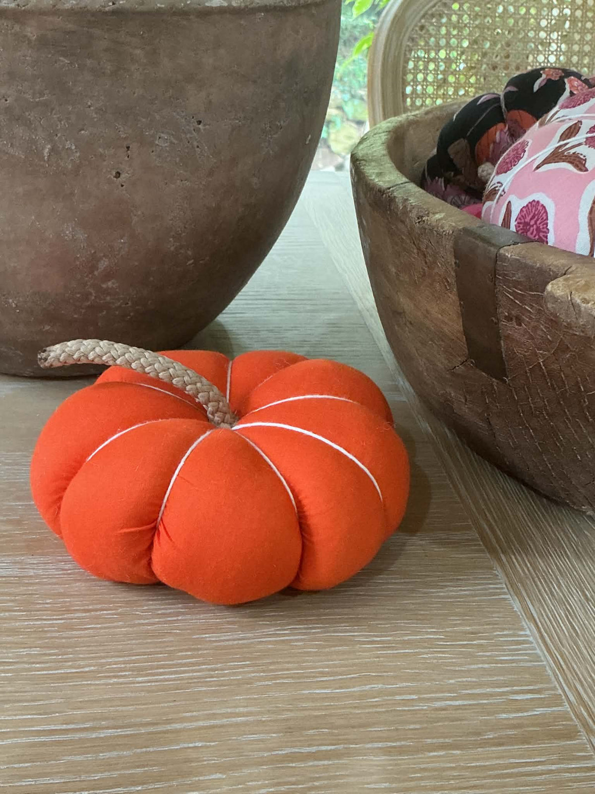 Handmade Burnt Orange Pumpkin