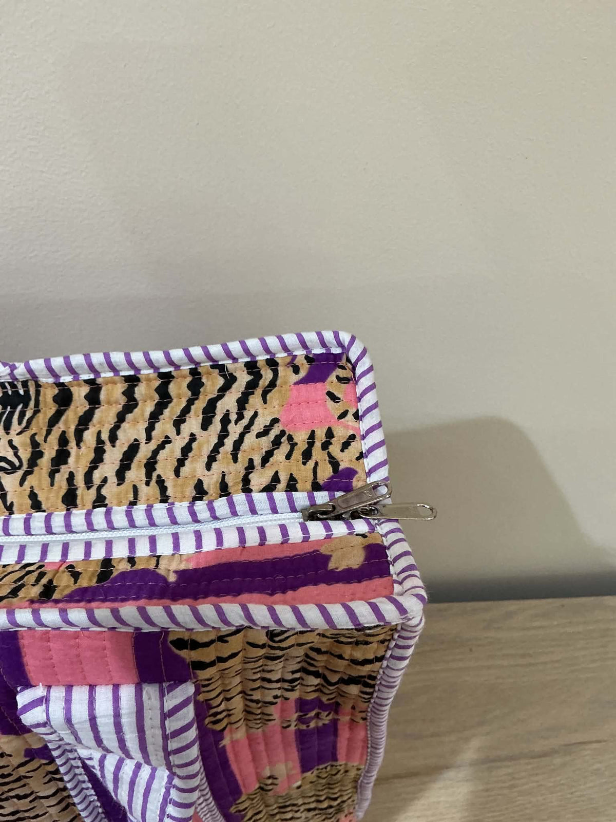 Purple & Pink Safari Tote Bag
