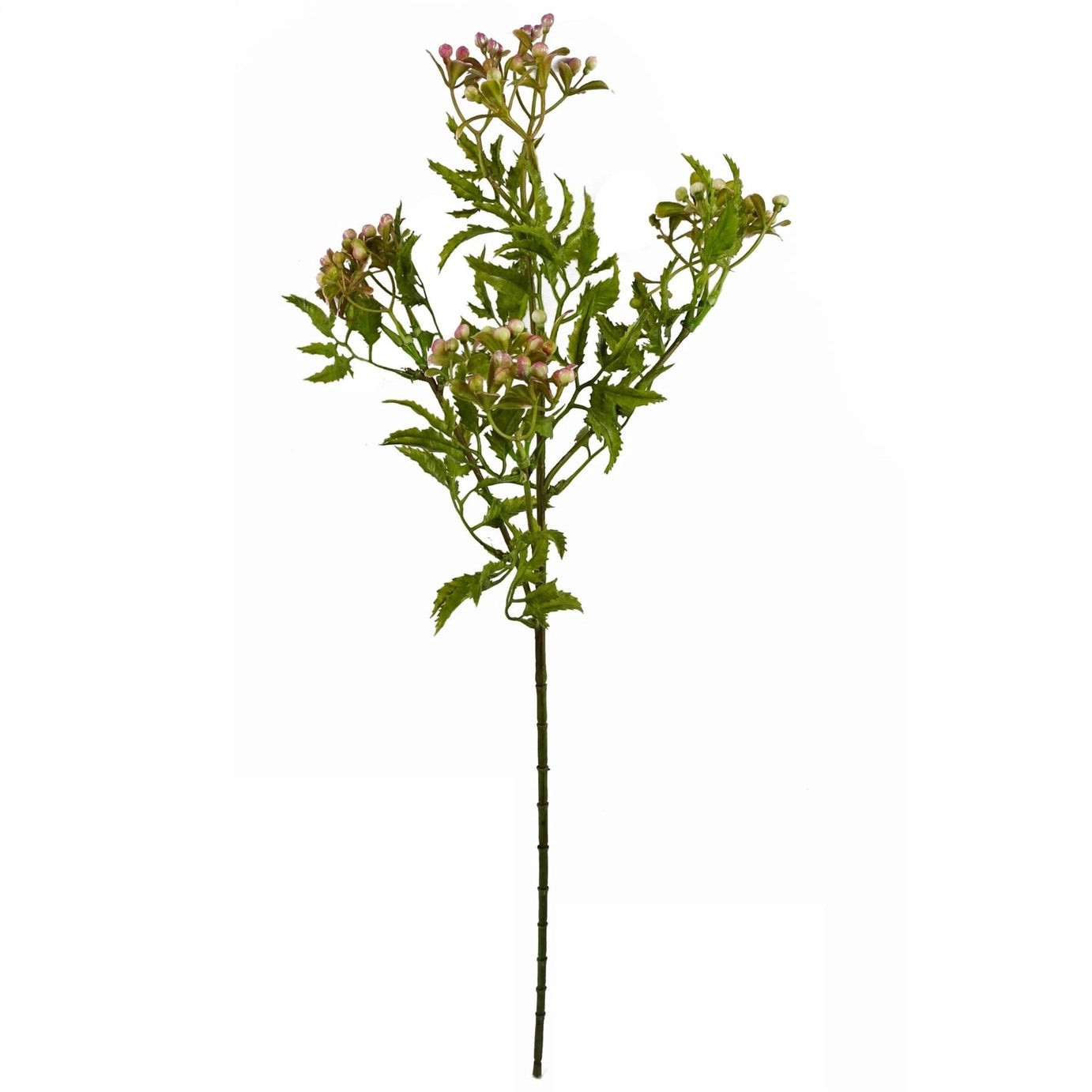 Artificial Foliage Stem Pink Berries