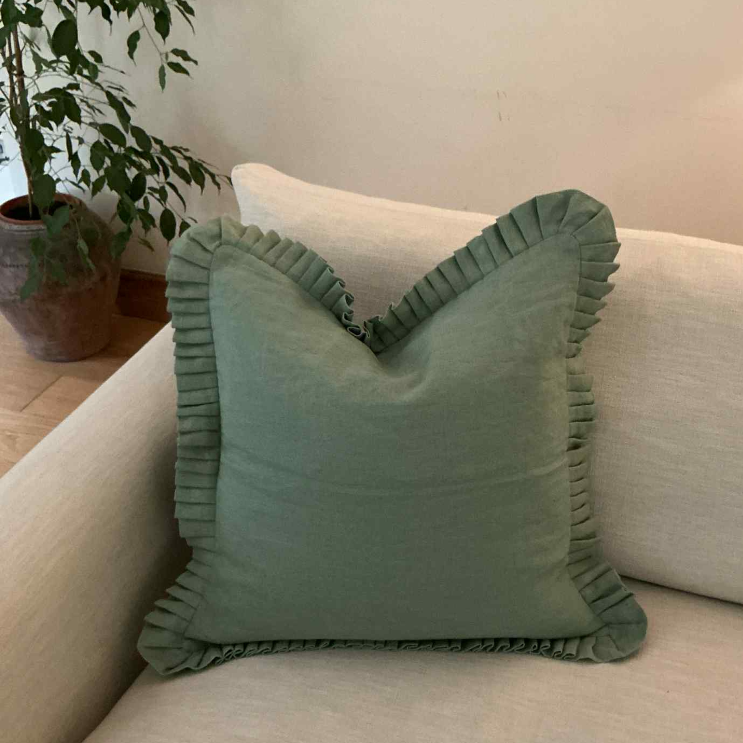 Large Sea Green Cushion Combination